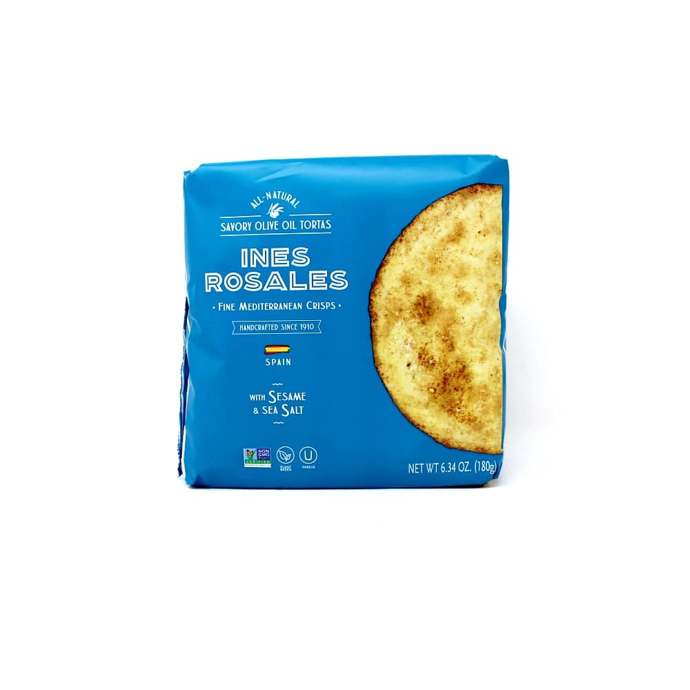 Ines Rosales Fine Mediterranean Crisps Savory Olive Oil Tortas - Cured and Cultivated