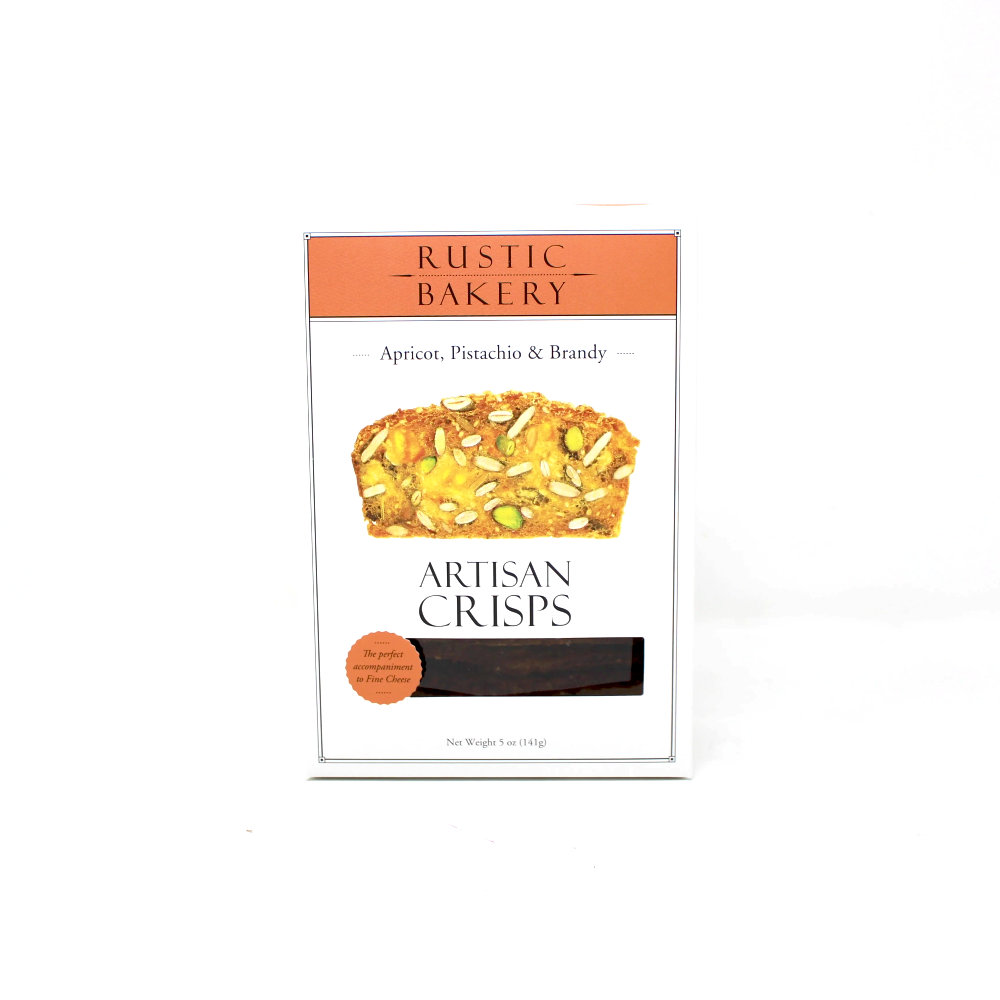 Rustic Bakery Apricot Brandy Crisps - Cured and Cultivated