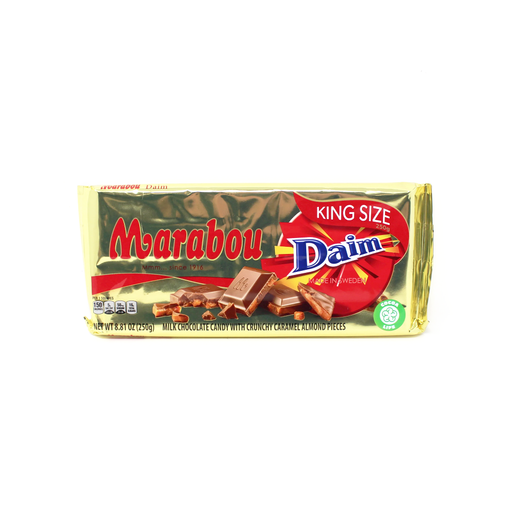 Marabou Daim Milk Sweden Chocolate - Cured and Cultivated