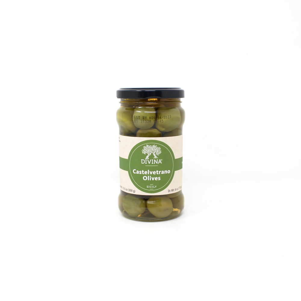 Divina Whole Castelvetrano Olives - Cured and cultivated