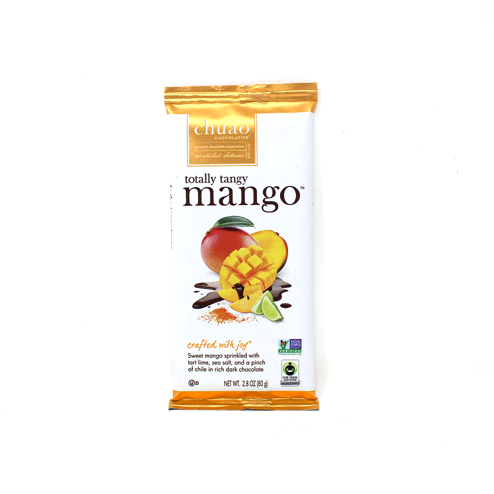 Chuao Chocolatier Tangy Mango Chocolate Bar - Cured and Cultivated
