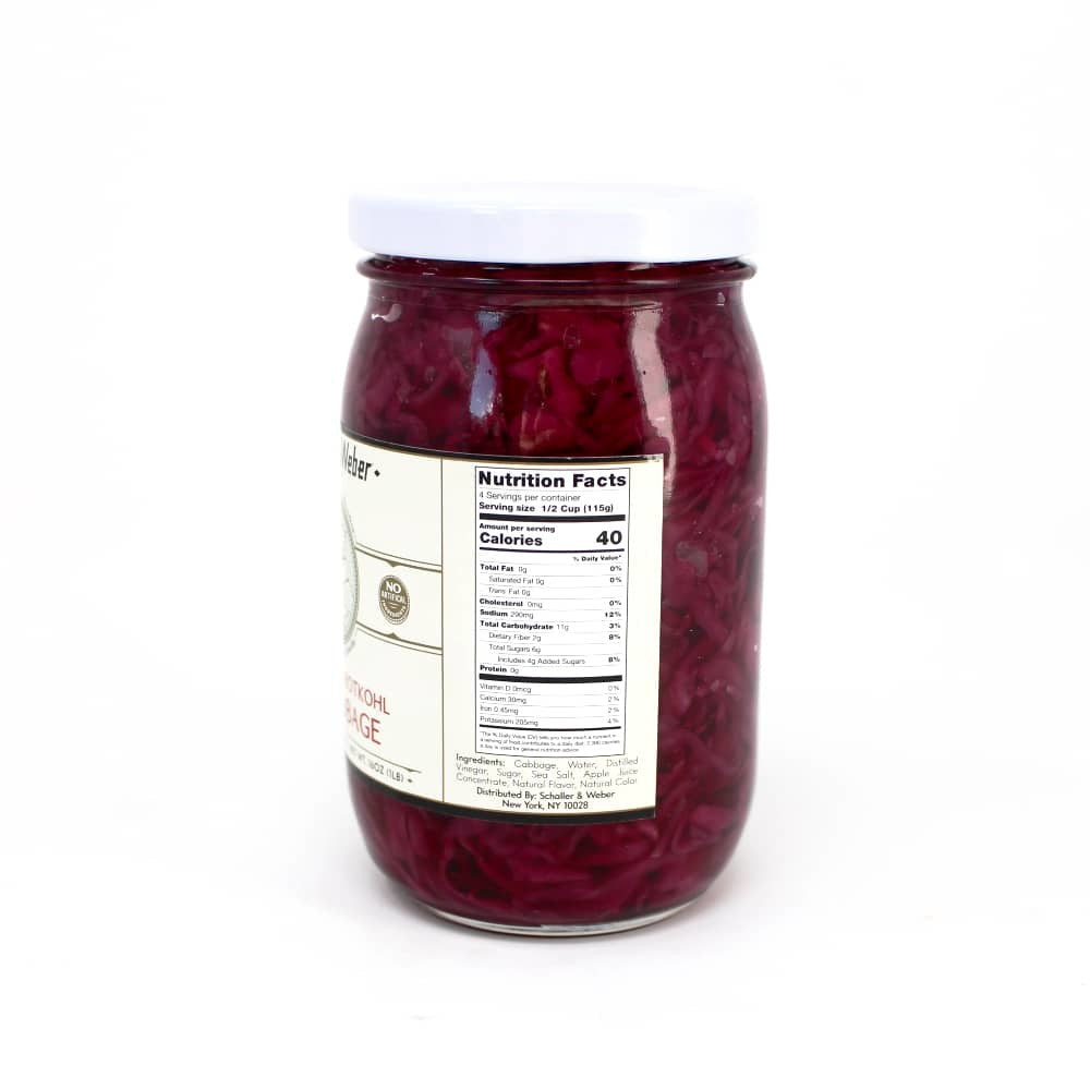 Schaller & Weber Berlin Style Rotkohl Red Pickled Cabbage - Cured and Cultivated