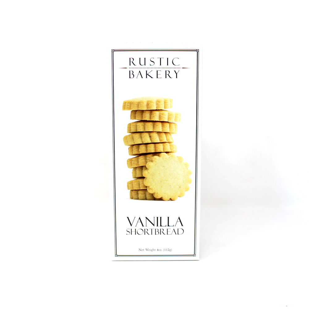 Rustic Bakery Vanilla Shortbread cookies - Cured and Cultivated