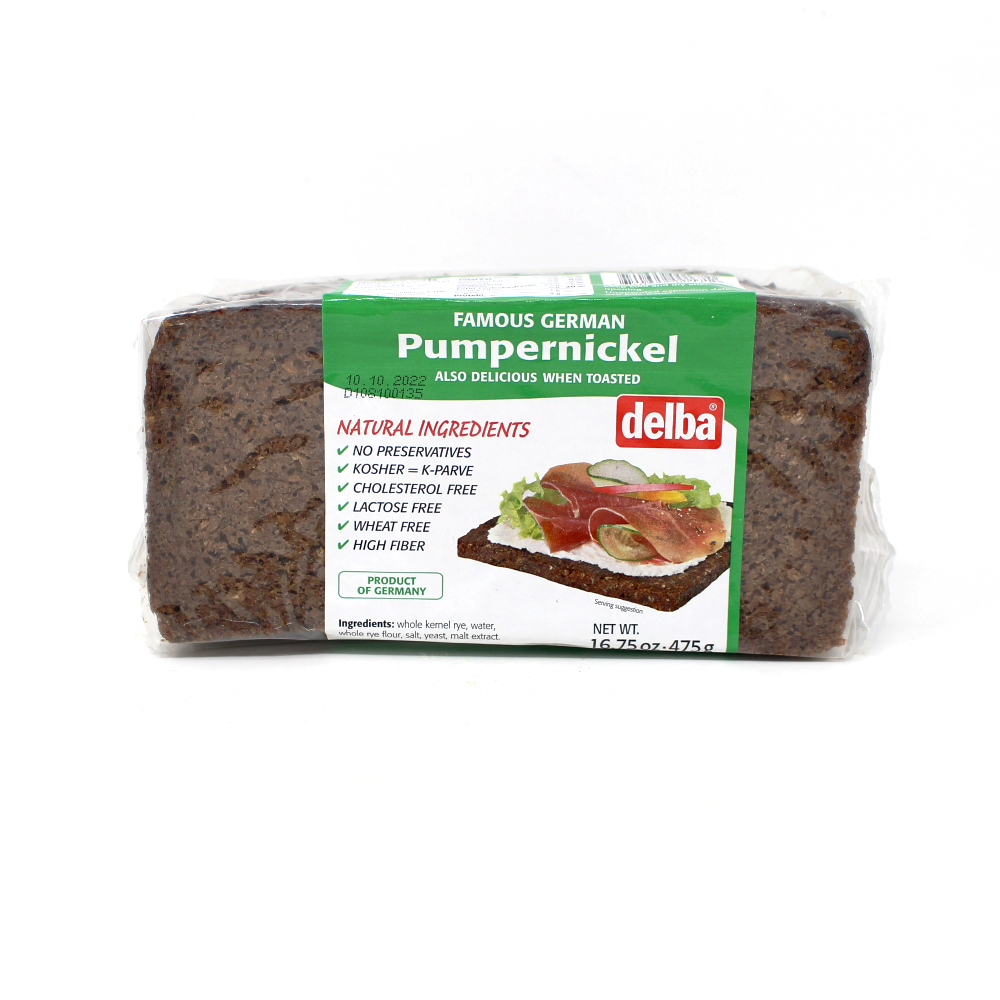 Delba German Pumpernickel Bread Paso Robles - Cured and Cultivated