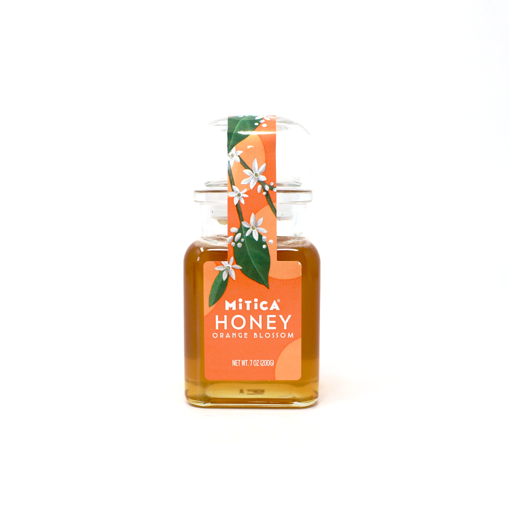 Mitica Orange Blossom Honey, 7 oz - Curred and Cultivated