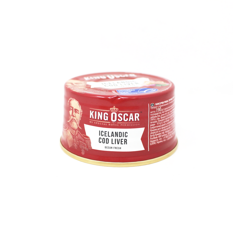King Oscar Icelandic Cod Liver - Cured and Cultivated