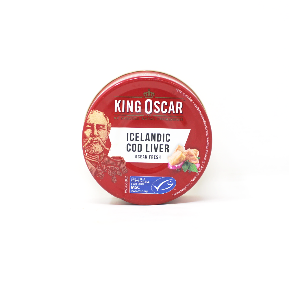 King Oscar Icelandic Cod Liver - Cured and Cultivated